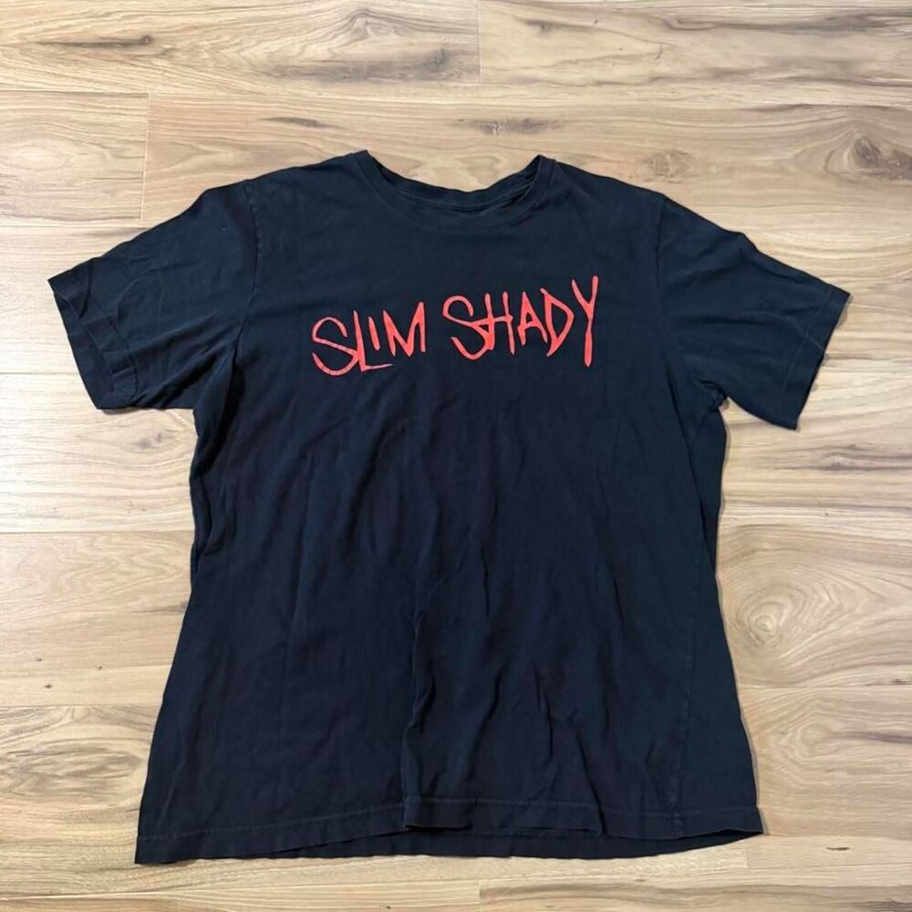 Y2K Style Eminem Slim Shady Skater Graphic rap tee Size Large